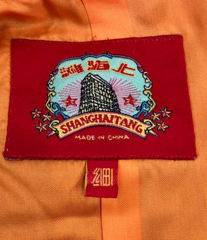 Shanghai Tang シャツジャケット チャイナ アンゴラ ウール SE-001 メンズ SIZE S シャンハイ タン