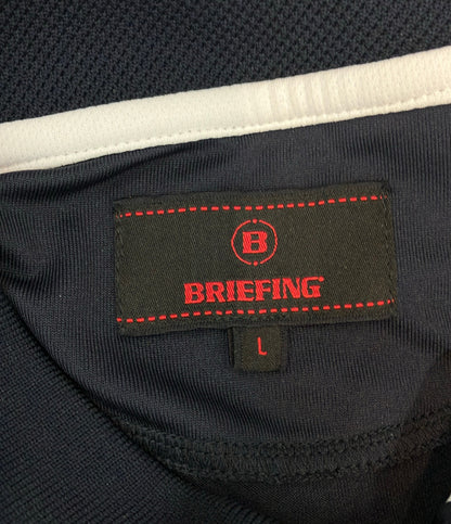 BRIEFING 半袖ポロシャツ MS BG FLAG POLO RF BRG243M06 メンズ SIZE L ブリーフィング
