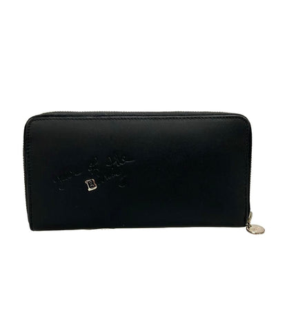 美品 BALLY ラウンドファスナー長財布 レザー レディース バリー