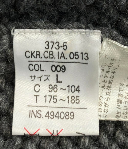 Calvin klein ドライバーズニット メンズ SIZE L カルバンクライン