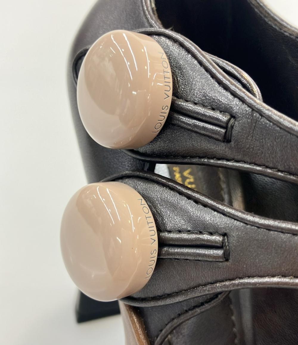 LOUIS VUITTON プラットフォームパンプス レディース SIZE 34 22(cm