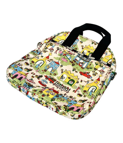 LeSportsac 2way トートバッグ ショルダーバッグ 斜め掛け ハッピーヴィレッジ レディース レスポートサック