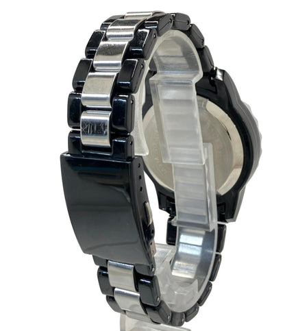 オーセン 腕時計 クオーツ ブラック FG0736 メンズ OHSEN