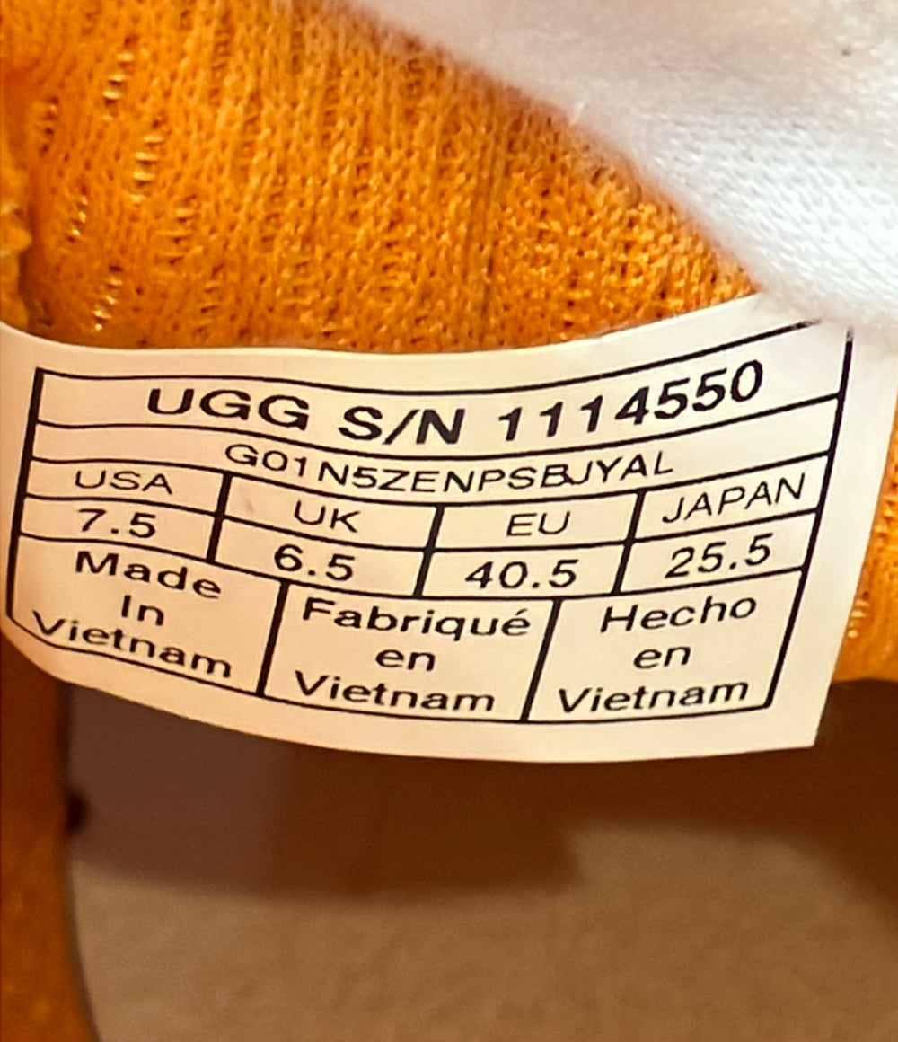 美品 UGG ローカットスニーカー australia F27219K メンズ SIZE 25.5 アグ