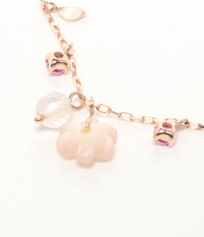 美品 Samantha Tiara ブレスレット K10 フラワーモチーフ 花モチーフ レディース サマンサティアラ