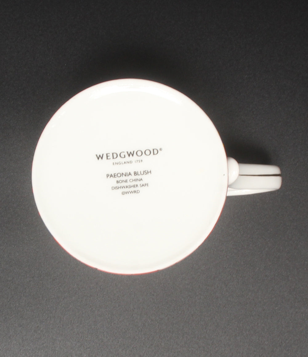 美品 WEDGWOOD マグカップ ペオニア ブラッシュ ウェッジウッド