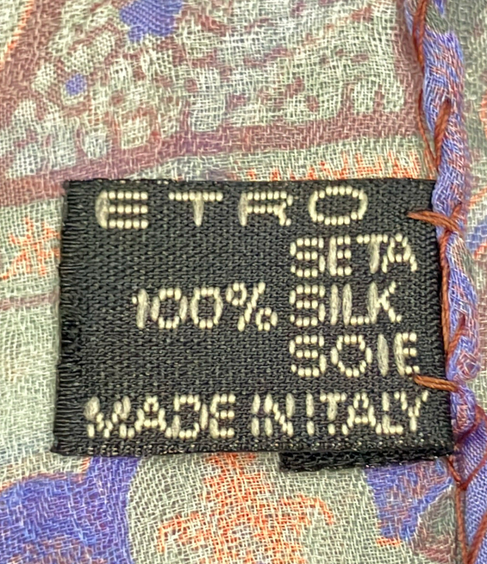 美品 ETRO ストール シルク100% レディース エトロ