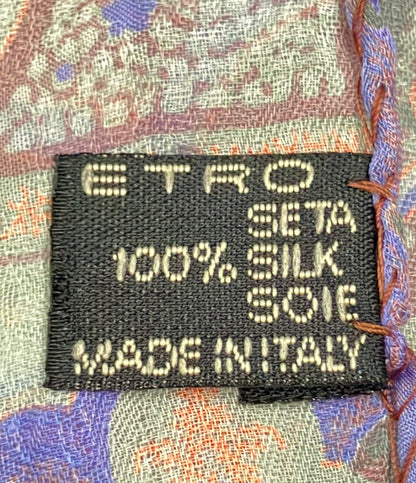 美品 ETRO ストール シルク100% レディース エトロ