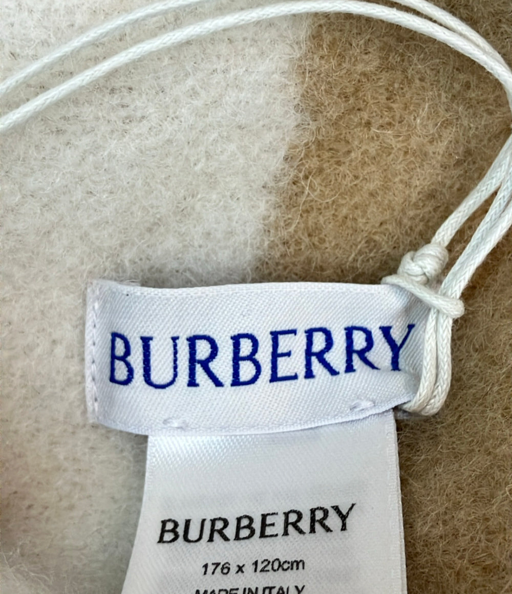 美品 BURBERRY コート ウール ケープ フード タグ付き キャメル 8079139 レディース SIZE 176 x 120cm バーバリー