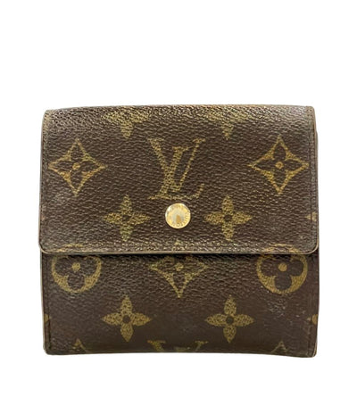 LOUIS VUITTON Wホック二つ折り財布 モノグラム M61654 レディース ルイ・ヴィトン