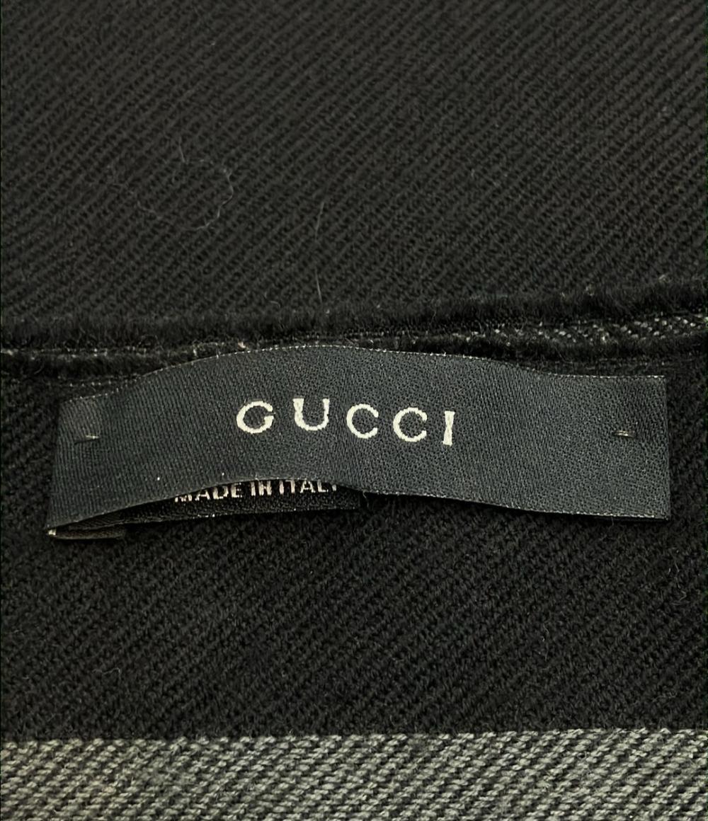 GUCCI ストール マフラー ウール メンズ グッチ