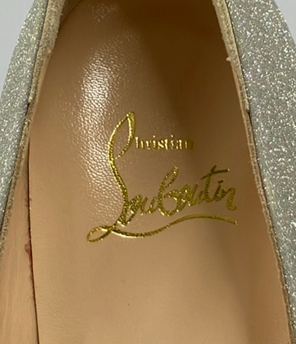 Christian Louboutin グリッター ハイヒール レディース SIZE 38 (25.5cm) クリスチャンルブタン