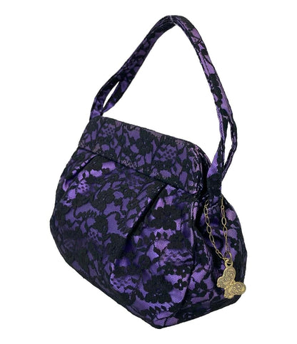 アナスイ ハンドバッグ レース フラワー柄 花柄 レディース ANNA SUI