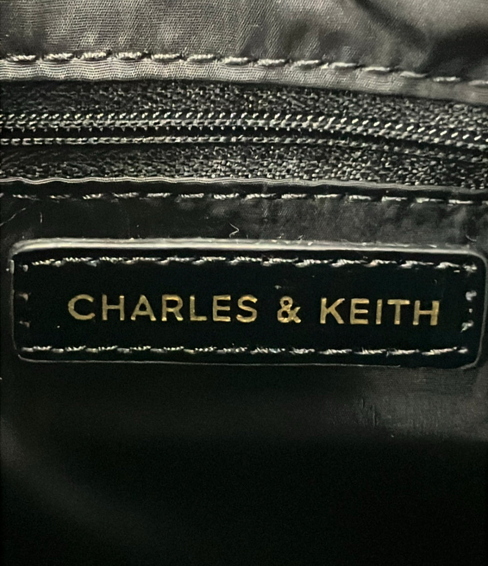 美品 CHARLES&KEITH 2way ショルダーバッグ 肩掛け 斜め掛け レディース チャールズ＆キース