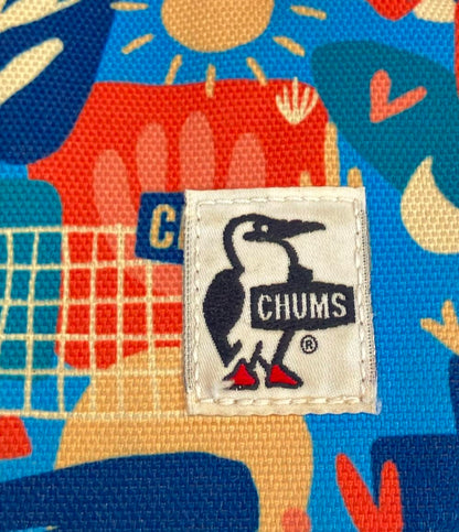 CHUMS ショルダーバッグ 斜めがけ ロゴ リサイクル ショルダーポーチ メンズ レディース チャムス