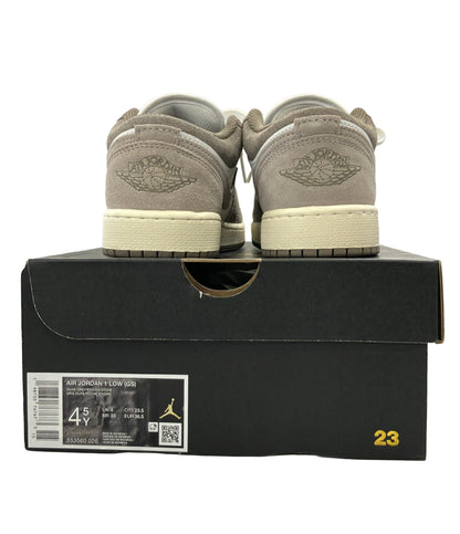 美品 NIKE ローカットスニーカー air jordan 1 low GS 553560-026 レディース SIZE 23.5 ナイキ
