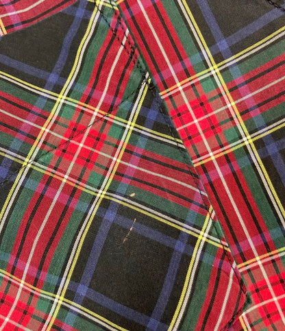 FRED PERRY 77Circa 長袖シャツ 77circaコラボ  タータンチェック柄 再構築 カプセルコレクション メンズ SIZE 38 (S) フレッドペリー ナナナナサーカ