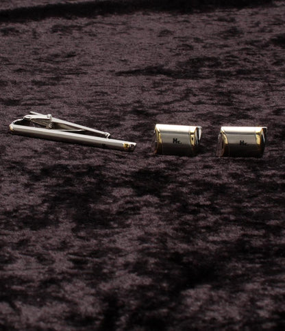 ヒロコ コシノ オム タイバー タイピン カフス 2点セット メンズ HIROKO KOSHINO HOMME