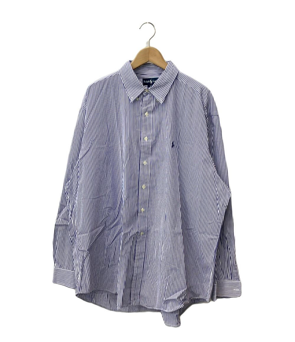 美品 ラルフローレン ストライプ長袖シャツ メンズ SIZE XXL (XXL) RALPH LAUREN