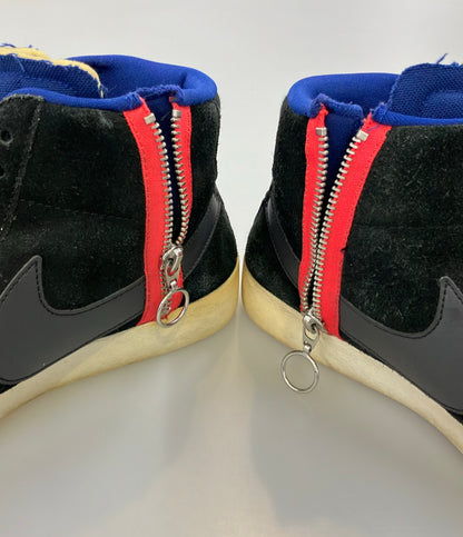 NIKE ハイカットスニーカー サイドジップ W BLAZER MID REBEL BQ4022-005 レディース SIZE 23.5 ナイキ