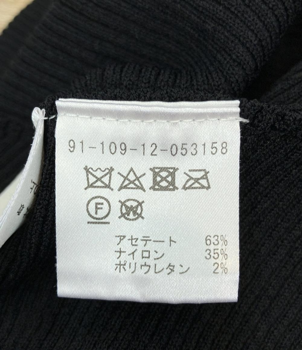 美品 エストネーション バッククロスノースリーブニット レディース SIZE 38 (M) ESTNATION