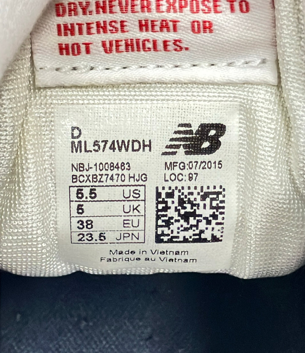 NEW BALANCE ローカットスニーカー ML574WDH メンズ SIZE 23.5 ニューバランス
