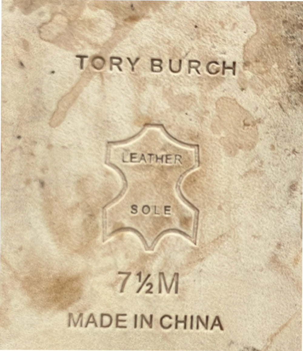 Tory Burch フラットサンダル エレノア ラフィア レディース SIZE 7.5 (25cm) トリーバーチ