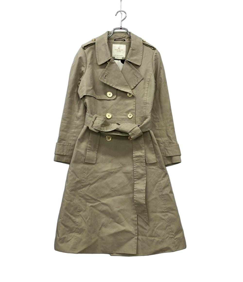 Kate Spade トレンチコート 内側水玉 NJMU3564A レディース SIZE 4A (M) ケイトスペード