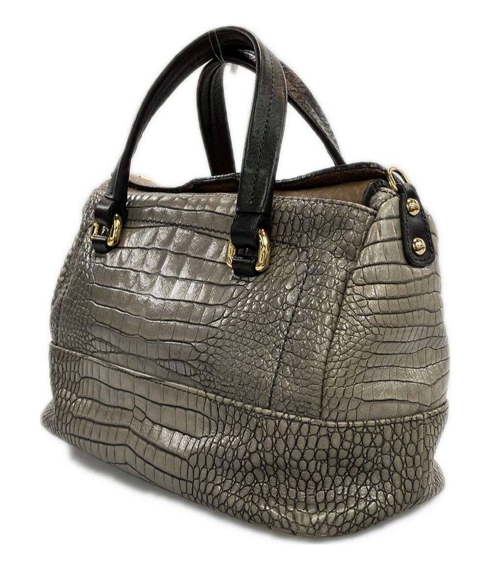 フルラ ハンドバッグ ショルダーバッグ 2WAY 斜め掛け クロコ型押しレザー レディース Furla