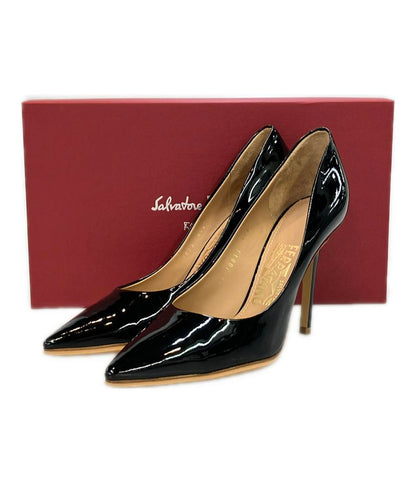 美品 サルヴァトーレフェラガモ ポインテッドトゥパンプス ハイヒール ピンヒール レディース SIZE 7 (L) Salvatore Ferragamo