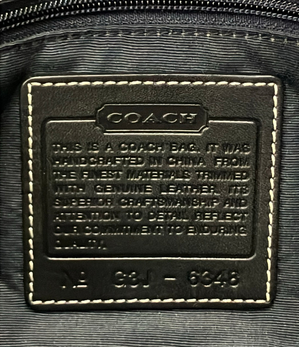 美品 COACH ショルダーバッグ 肩掛け シグネチャー 6348 レディース コーチ