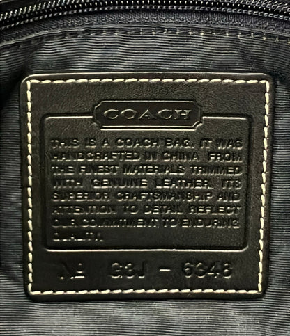 美品 COACH ショルダーバッグ 肩掛け シグネチャー 6348 レディース コーチ