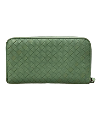 BOTTEGA VENETA ラウンドファスナー長財布 レザー イントレチャート レディース ボッテガ・ヴェネタ