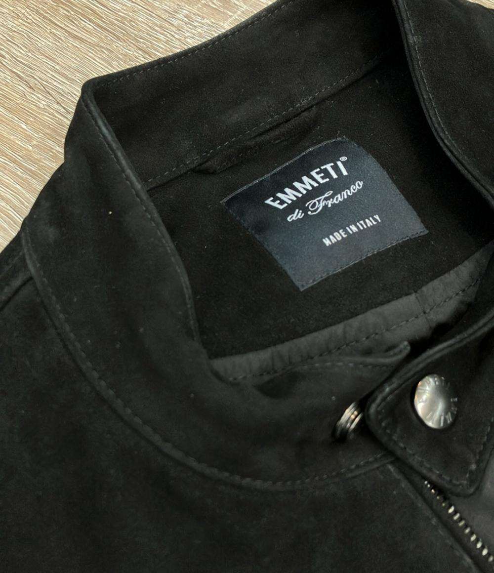 EMMETI シングルライダースジャケット メンズ SIZE 48 (L) エンメティ