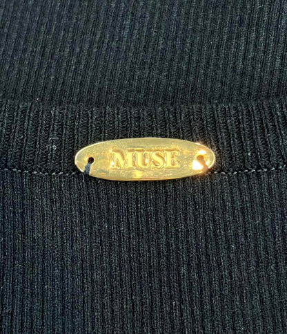 美品 MUSE de Deuxieme Classe 半袖ニット レディース ミューズ ドゥ ドゥーズィエム クラス