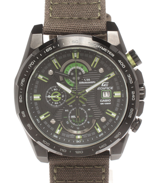 CASIO 腕時計 エディフィス EDIFICE クオーツ ブラック EFR-523PBJ メンズ カシオ