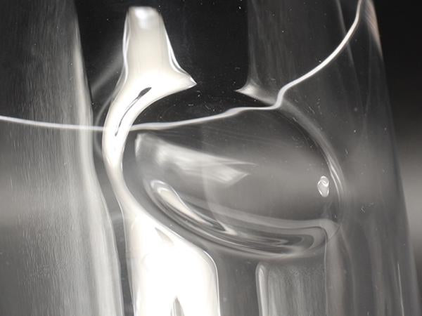 美品 TIFFANY&Co. グラス タンブラー エルサ ペレッティ サムプリント ティファニー