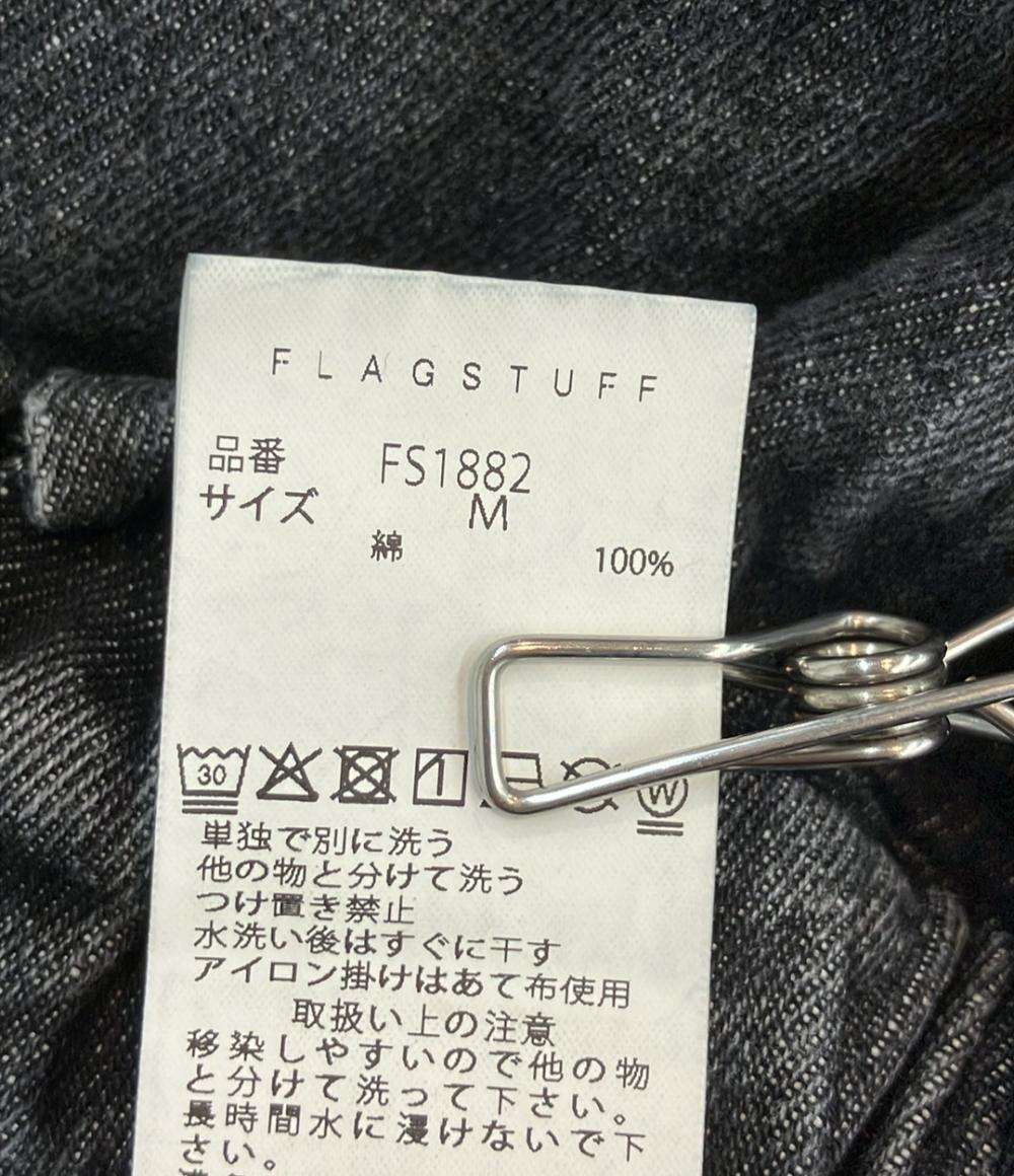 F LAGSTUF F デニムパンツ CPG  RHOMBUS FADE D ENIM PANTS ブリーチ加工 ダメージ加工 オーバーダイ タグ付き FS1882 メンズ SIZE M フラグスタフ