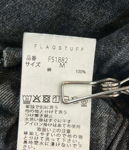 F LAGSTUF F デニムパンツ CPG  RHOMBUS FADE D ENIM PANTS ブリーチ加工 ダメージ加工 オーバーダイ タグ付き FS1882 メンズ SIZE M フラグスタフ