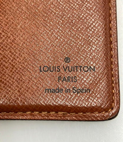 ルイ・ヴィトン 二つ折り財布 ポルトビエ６カルトクレディ モノグラム M60929 レディース LOUIS VUITTON