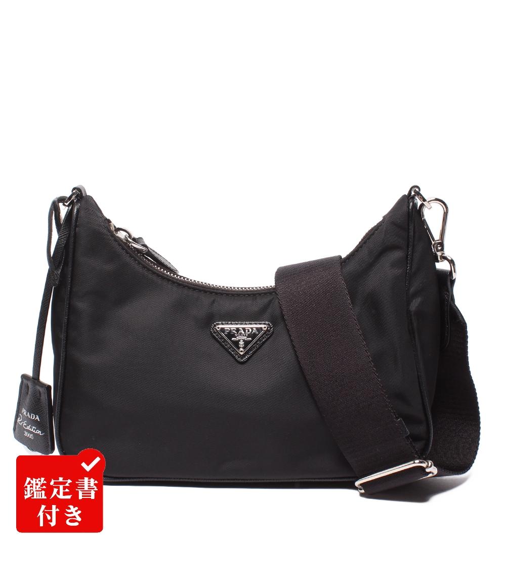 美品 PRADA ショルダーバッグ 肩掛け 斜め掛け Re-Edition 2005 Re-Nylon 1BH204 レディース プラダ
