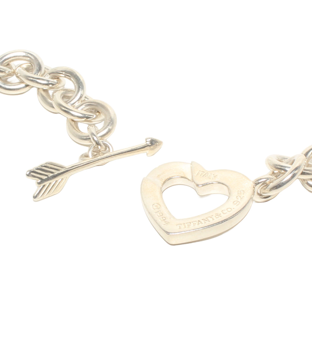 美品 Tiffany & Co. ネックレス　チョーカー SV925 ハートモチーフ アローモチーフ 1994 レディース ティファニー