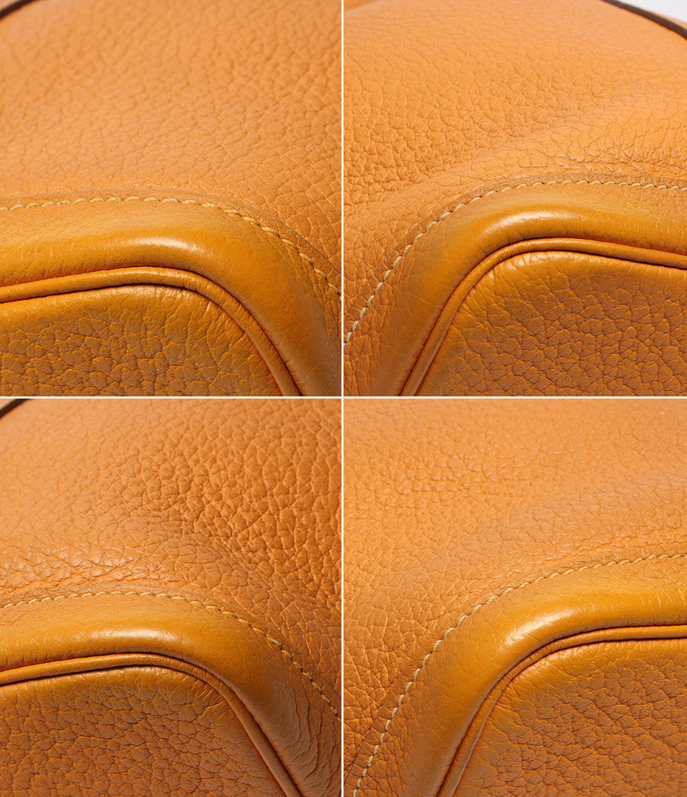 HERMES トートバッグ ハンドバッグ □P刻印 シルバー金具 ガーデンパーティPM 36 トリヨンクレマンス レディース エルメス