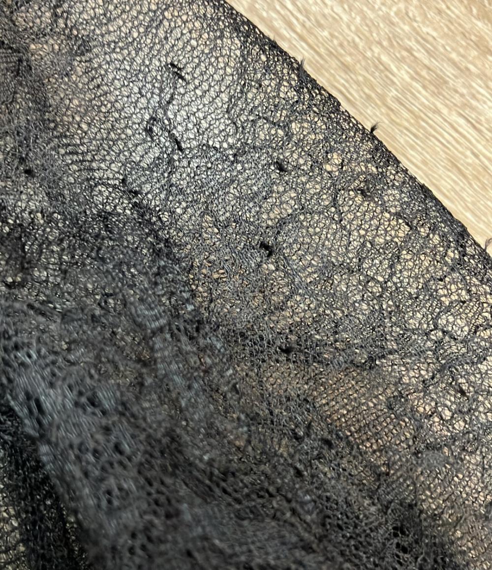 NINA RICCI テーラードジャケット レース ダブルブレスト 透け感 フロントボタン留め レディース SIZE 46 (L) ニナリッチ