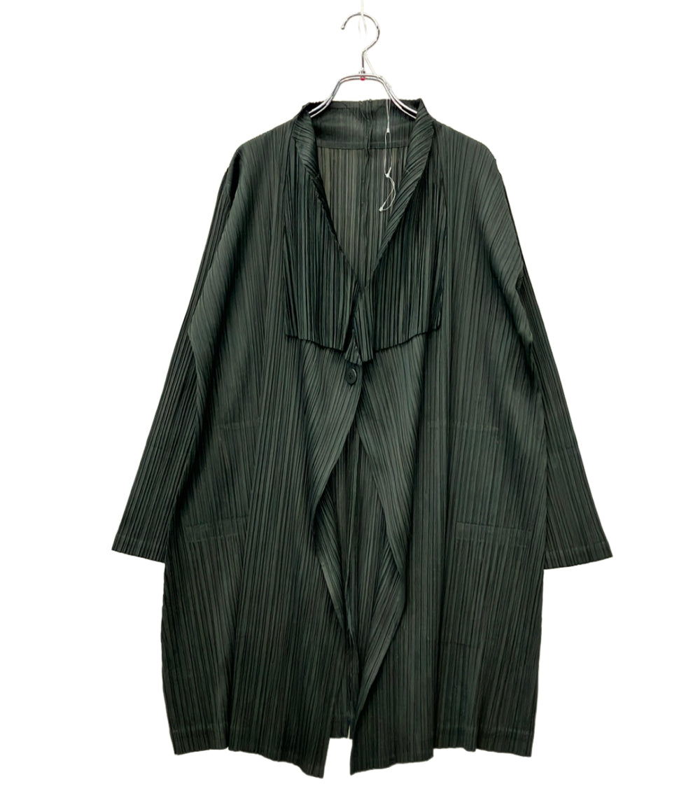 PLEATS PLEASE 長袖カーディガン アンサンブル プリーツ加工 16AW モード PP63-JA181 レディース SIZE 2 (M) プリーツプリーズ