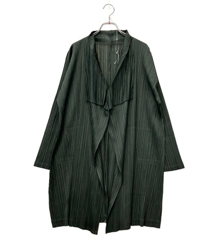 PLEATS PLEASE 長袖カーディガン アンサンブル プリーツ加工 16AW モード PP63-JA181 レディース SIZE 2 (M) プリーツプリーズ