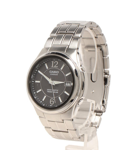 CASIO 腕時計 リニエージ LINEAGE ソーラー ブラック系 LTW-110 メンズ カシオ