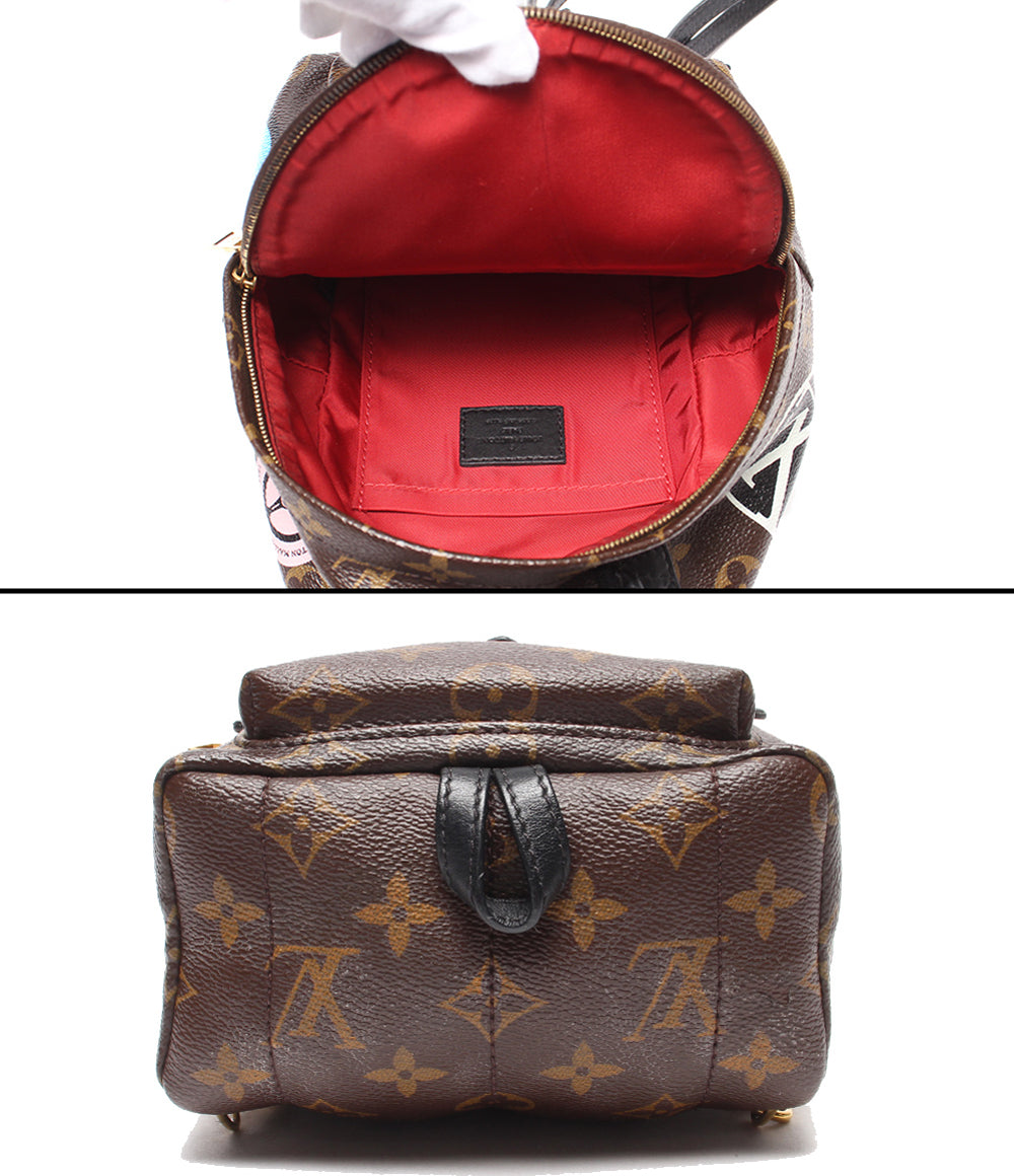 LOUIS VUITTON リュック パームスプリングス バックパック ミニ モノグラム ワールドツアー M42971 レディース ルイ・ヴィトン