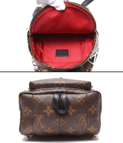 LOUIS VUITTON リュック パームスプリングス バックパック ミニ モノグラム ワールドツアー M42971 レディース ルイ・ヴィトン