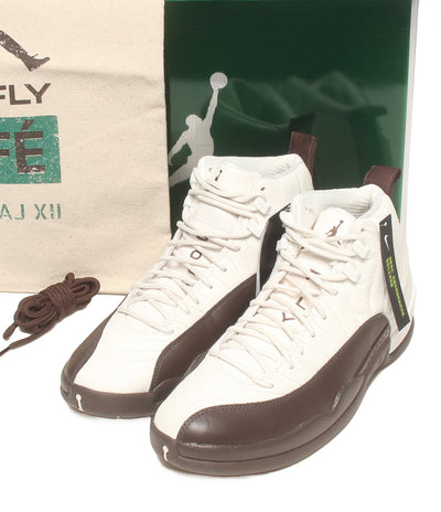美品 NIKE ハイカットスニーカー エア ジョーダン 12 レトロ SP カフェシート FZ5026-100 メンズ SIZE 27.5 ナイキ